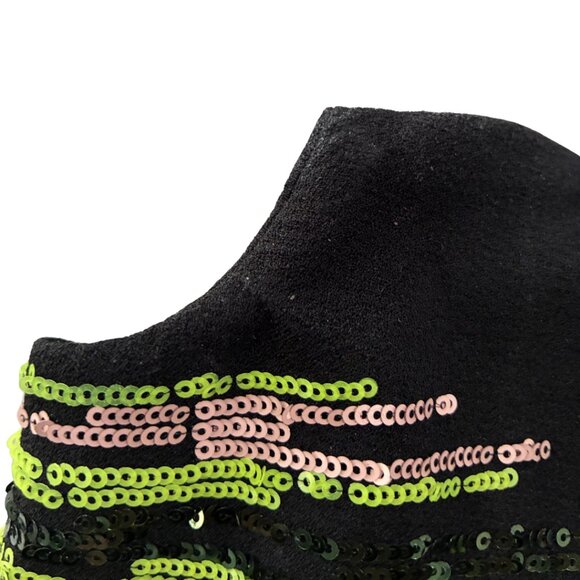 Dress the Population Alani Black Multi-Color Mini Dress – Strapless - Picture 7 of 9